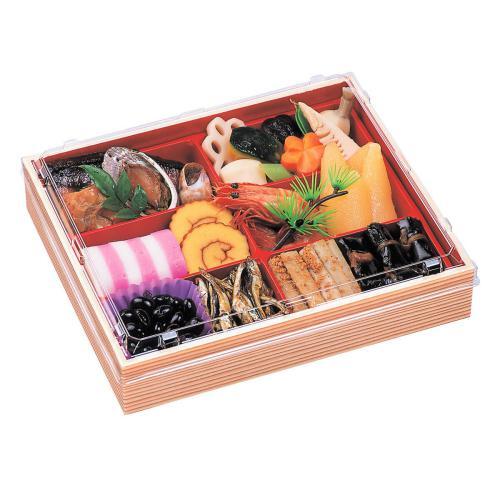 ＷＰＳ角２５５−２２０Ｖ柾目朱　エコ蓋付 image