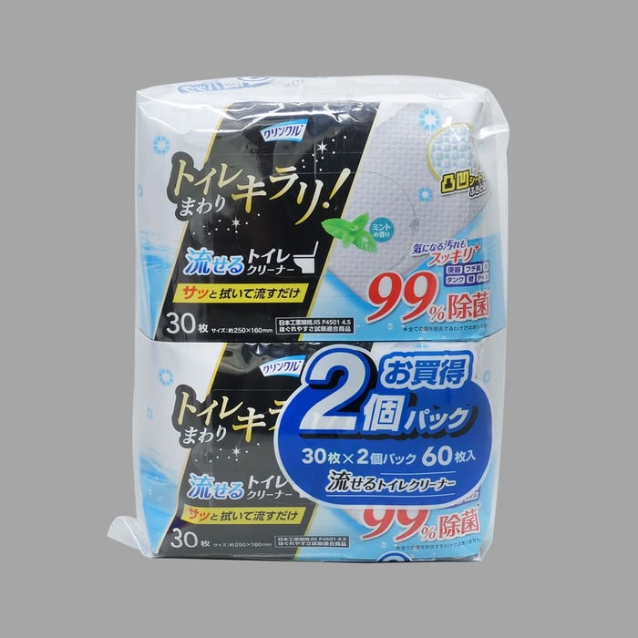 ＬＤ６２４トイレ流せるクリーナ３０枚２Ｐ image