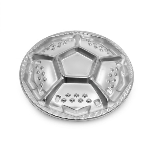 シェルトプラッター丸40　本体　銀 image