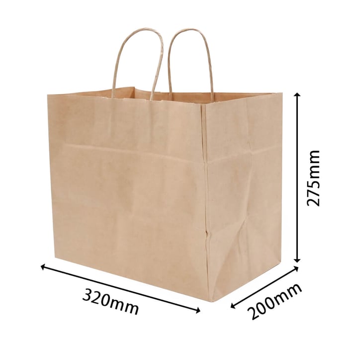 手提袋HV68　未晒　無地 image