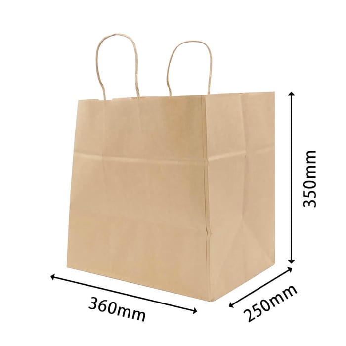 自動手提袋　HV85　未晒無地 image