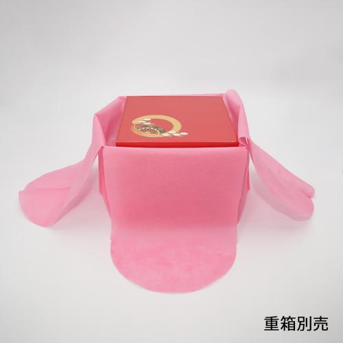 お重用袋　花結び　６．５寸　ローズピンク image