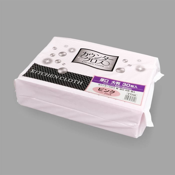 カウンタークロス桃　厚口大判　袋入 image