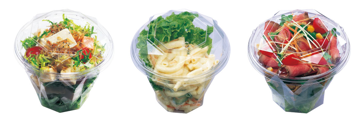 暑い夏に食べたい！サラダ容器のご紹介