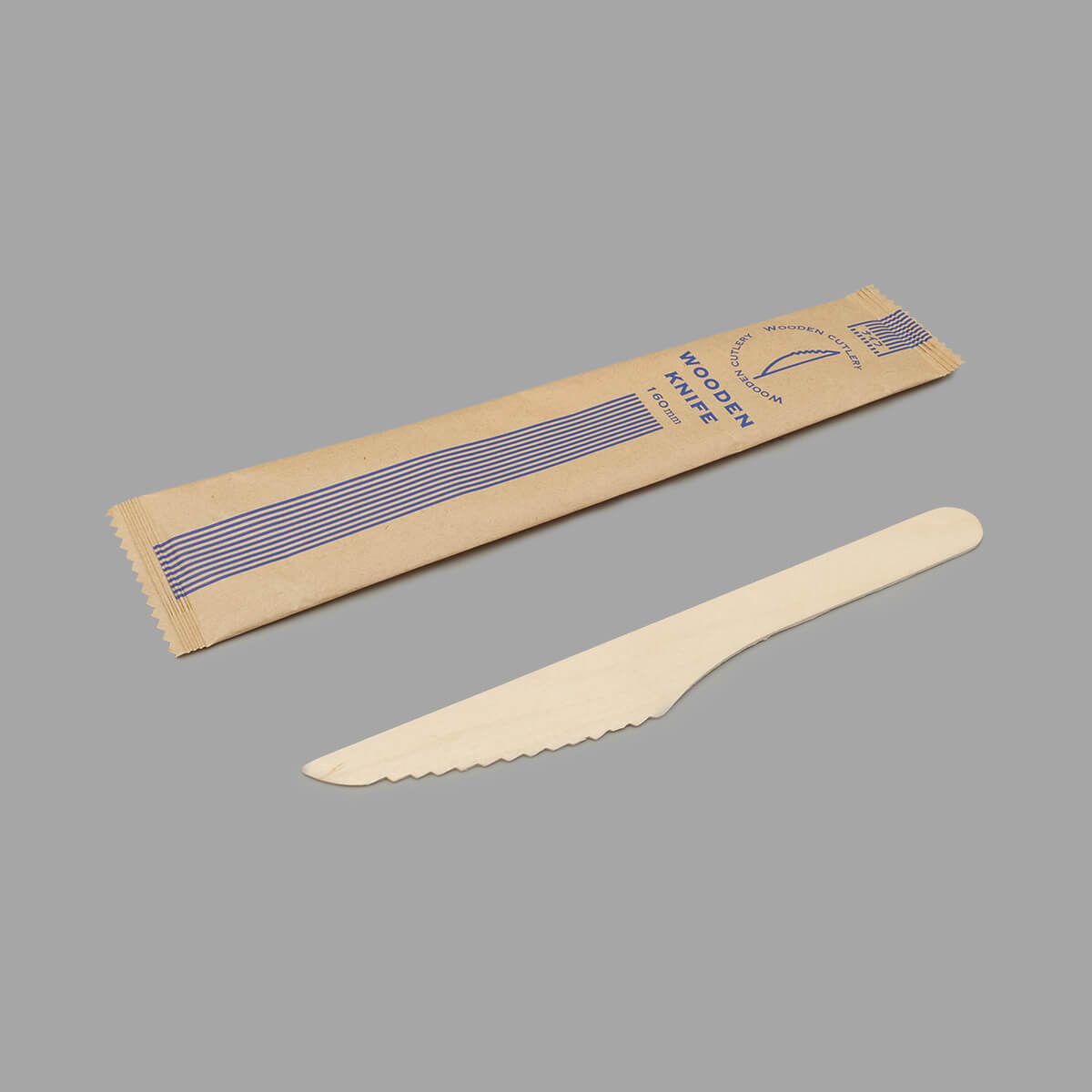木製ナイフ１６０ 未晒紙完封